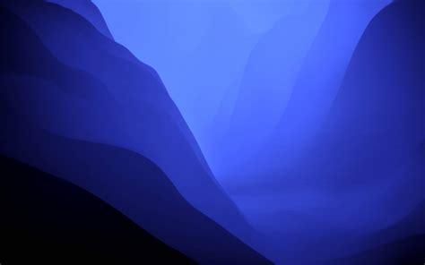 Download Dark Blue Background Mac OS Monterey Gradient Wallpaper ...