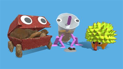 Bugsnax Inspired Snax Collection - 3D model by parjen [5a41bb3] - Sketchfab