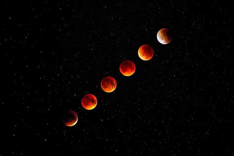 Blood Moon Lunar Eclipse on Behance