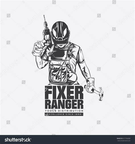 Vektor Stok Handyman Logo Vector (Tanpa Royalti) 617196368 | Shutterstock