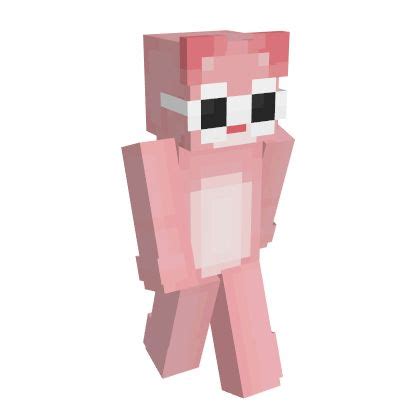 an image of a pink animal that is in the shape of a pixellated character