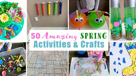 70+ Fun & Easy Spring Activities For Kids - Happy Toddler Playtime