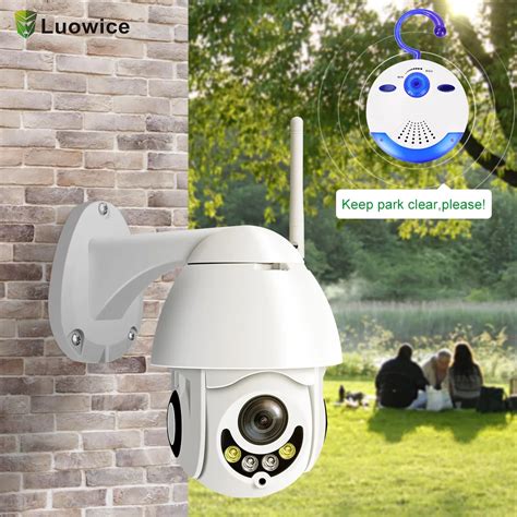 960p 1080p full HD IP wireless Outdoor Camera auto focus White light ...