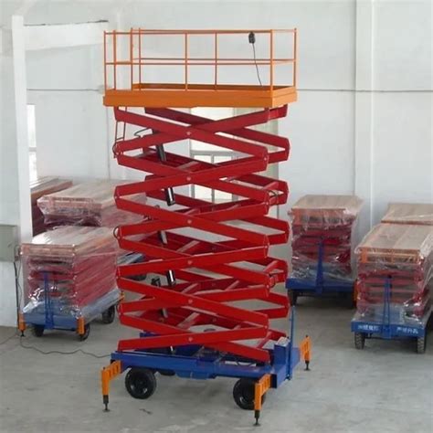 Movable Platform Mechanical Lifting Devices 200kg - Buy Mechanic Lift ...