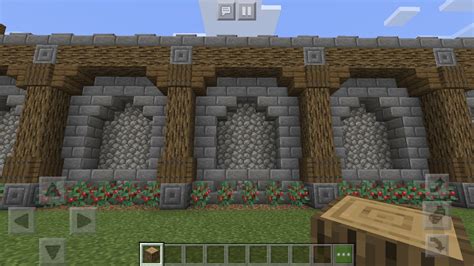 Minecraft Castle Wall