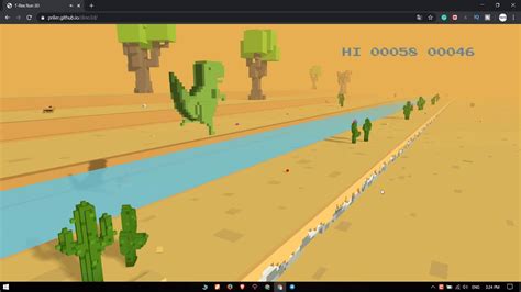 GitHub Priler/dino3d: Google Chrome T-Rex Run! In 3D (WebGL Experiment ...