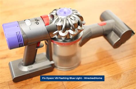 Dyson V8 Flashing Blue Light When Charging: Easy Fix Guide