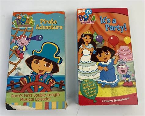 Dora The Explorer Lot Of 2 VHS Tapes | eBay