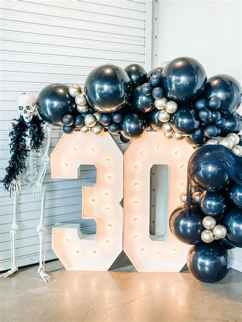 "Death to My Twenties" 30th Birthday Party — Mint Event Design