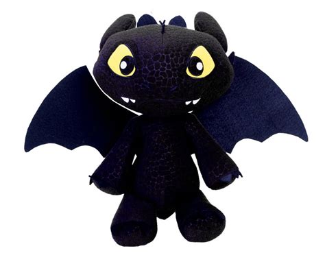 Toothless Plush - Buy your dragon or make it - Plush Toy Box