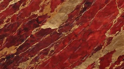 Premium AI Image | Natural red and gold marble texture for skin tile ...