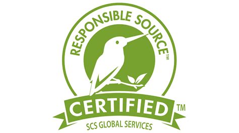 Responsible Source Certified by SCS Global Services Logo Vector - (.SVG ...