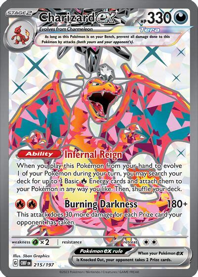 Charizard ex (Obsidian Flames 125) - Bulbapedia, the community-driven ...