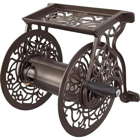 Hampton Bay Wall-Mounted Hose Reel 704-HB - The Home Depot