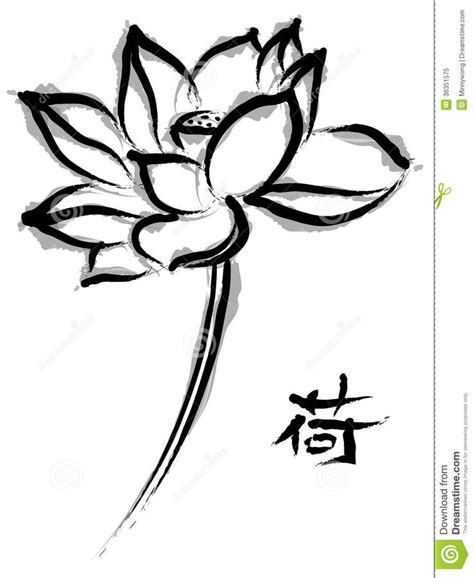 Lotus in chinese painting style | Lotus flower art, Lotus flower ...