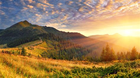 2560x1440 Mountain Scenery Morning Sun Rays 4k 1440P Resolution ,HD 4k ...