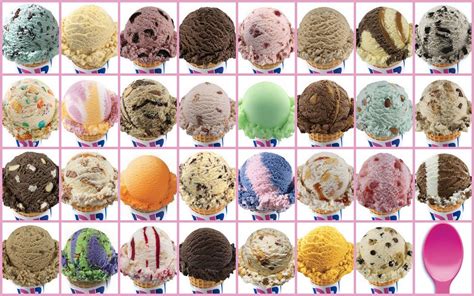 Baskin Robbins Ice Cream Flavors List