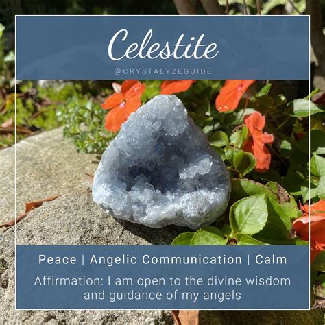 Celestite Meaning | Celestite, Spiritual crystals, Crystal healing stones