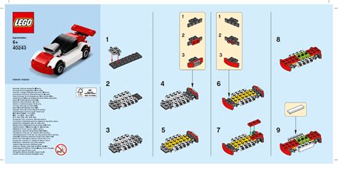 May 2017 LEGO Store Monthly Mini Model Build Race Car Instructions ...