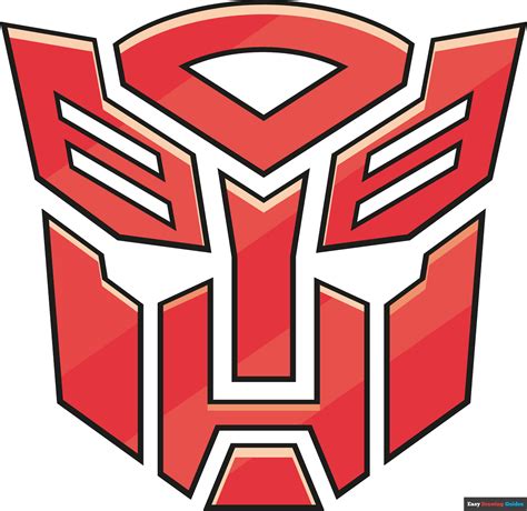 How to Draw the Autobots Symbol from Transformers - Really Easy Drawing ...