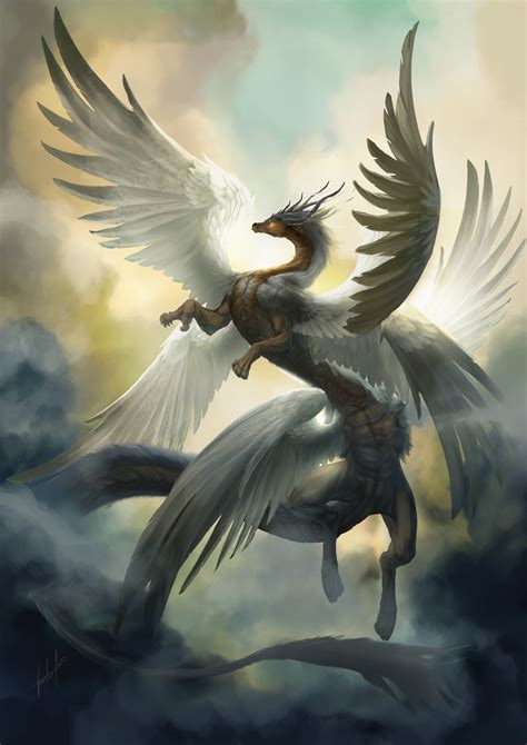 ArtStation - Angel Dragon