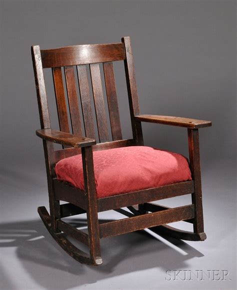 L. & J. G. Stickley Rocking Chair | Rocking chair, Craftsman style ...