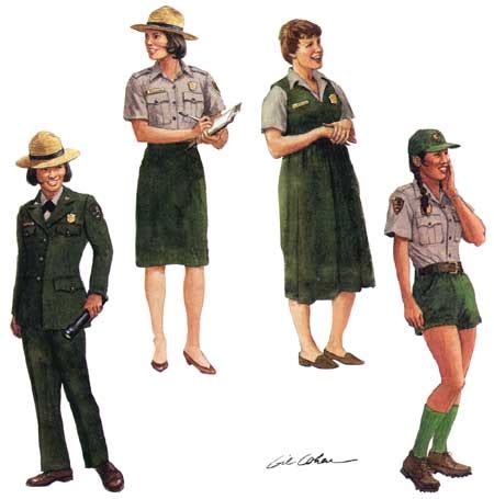 National Park Service: Uniforms (Breeches, Blouses, and Skirts)