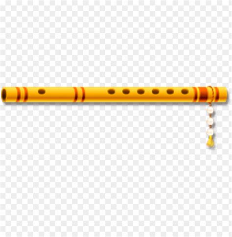 Flute Clipart - Lord Krishna Flute PNG