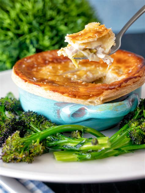 Chicken and Leek Pie with Creme Fraiche - Krumpli