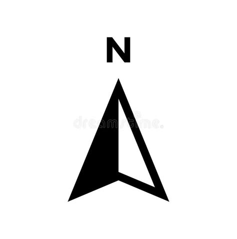 Architectural North Arrow Vector