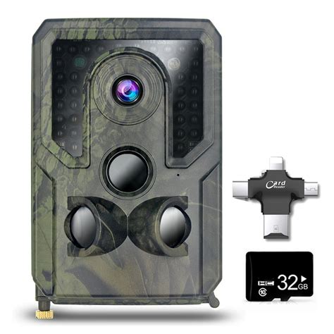 12MP 1080P Trail and Game Camera Motion Activated Camera Outdoor ...