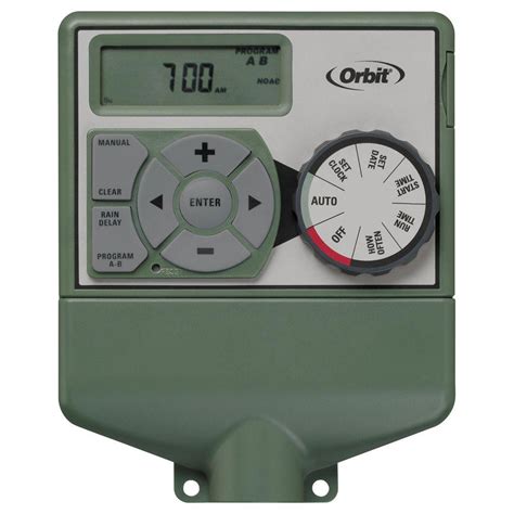 Orbit 6-Station Easy-Dial Sprinkler Timer-57876 - The Home Depot ...