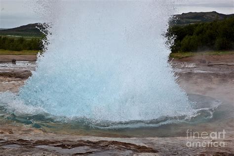 Geysir Eruption Sequence Photograph by Greg Dimijian - Fine Art America