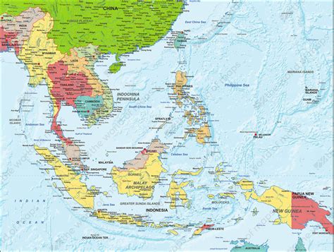 Political Map Of East Asia – Zip Code Map