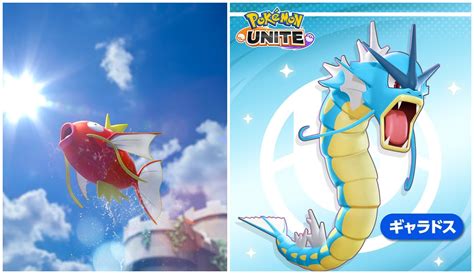 Pokemon Unite reveals Magikarp, Gyarados