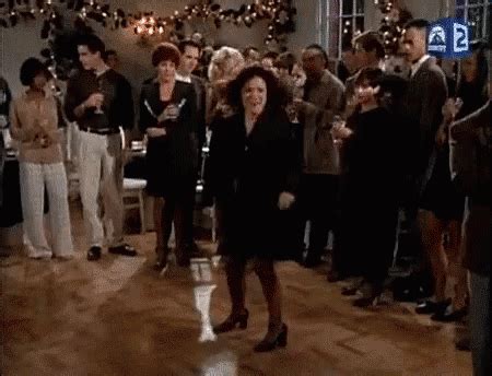 Elaine's Dance - Seinfeld GIF - Seinfeld Elaine JuliaLouisDreyfus ...