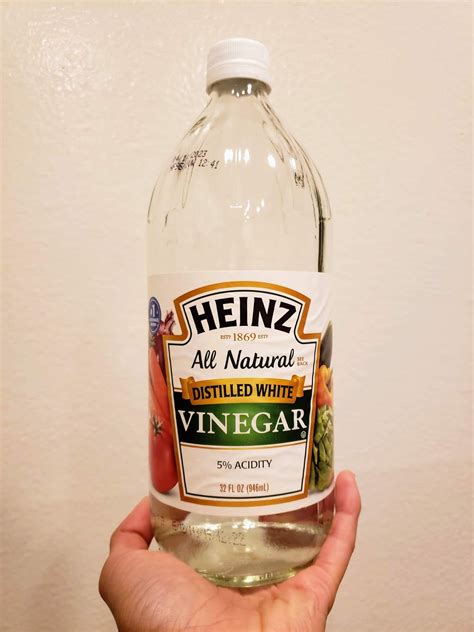 DIY: distilled white vinegar uses