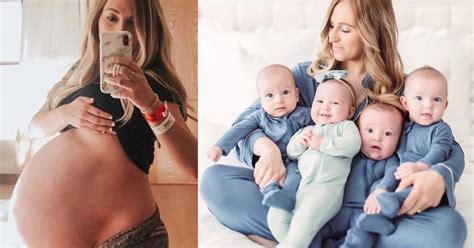 Mom of quadruplets shares incredible before-and-after photos of her awe ...