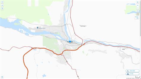 Kamloops Map - Canada