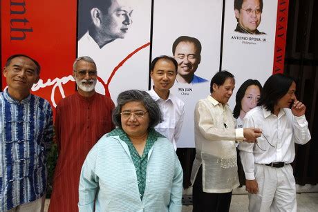 Awardees 2009 Ramon Magsaysay Award Pose Editorial Stock Photo - Stock ...