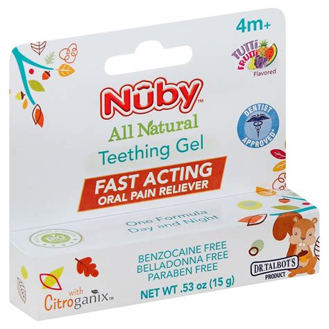 Nuby Teething Gel With Citroganix - Shop Teething at H-E-B