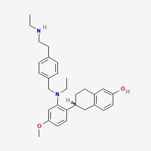 Elacestrant | C30H38N2O2 | CID 23642301 - PubChem