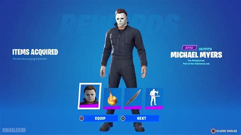 MICHAEL MYERS SKIN RELEASE DATE in Fortnite! - YouTube