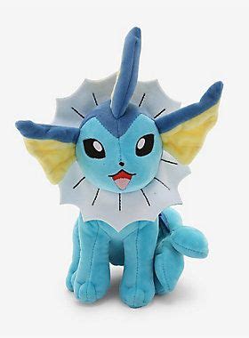 Pokemon Vaporeon Plush | Pokemon, Collectable plush, Plush