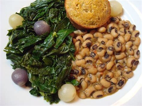 Down South Today: BLACK-EYED PEAS AND COLLARD GREENS