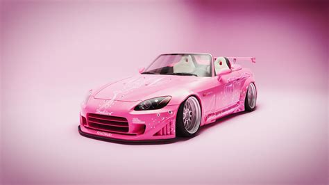 Wallpaper : swiz, CGI, digital art, artwork, vehicle, car, pink cars ...