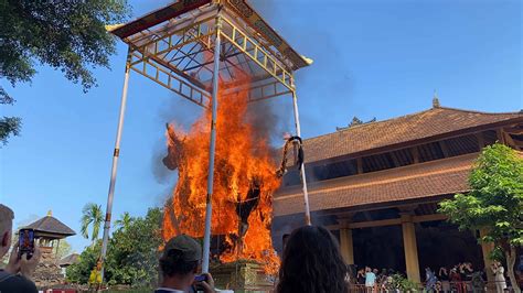 Bali Culture Ngaben Cremation Ceremony