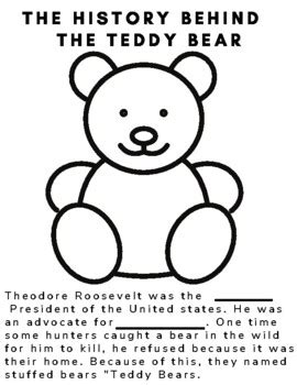 Theodore Roosevelt Teddy Bear Story