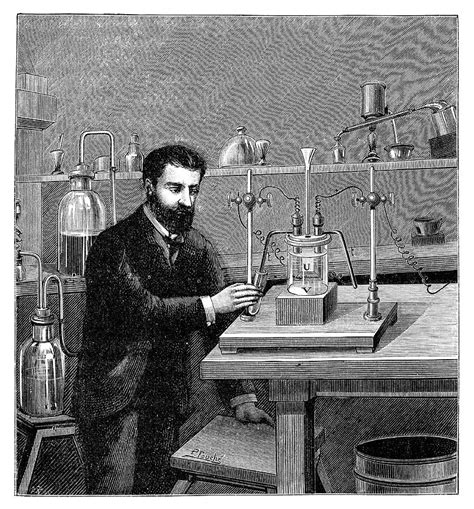 Moissan Isolating Fluorine Photograph by Science Photo Library - Fine ...