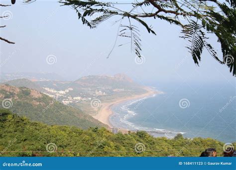 View of Ocean from Kailash Giri Stock Image - Image of ocean, giri ...